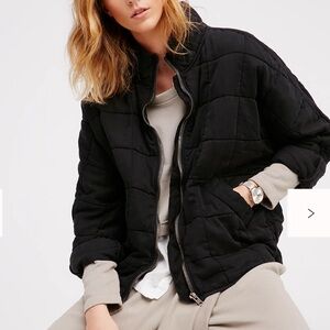 Free People Dolman Quilted Jacket